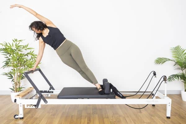 R8-Pro Pilates Reformer - White