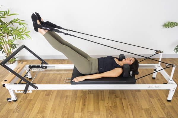 R8-Pro Pilates Reformer - White