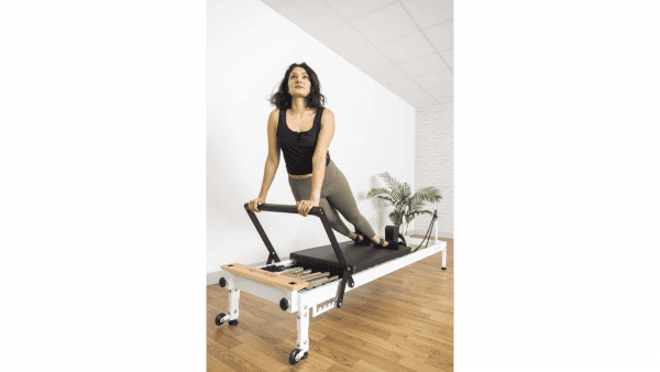 R8-Pro Pilates Reformer - White