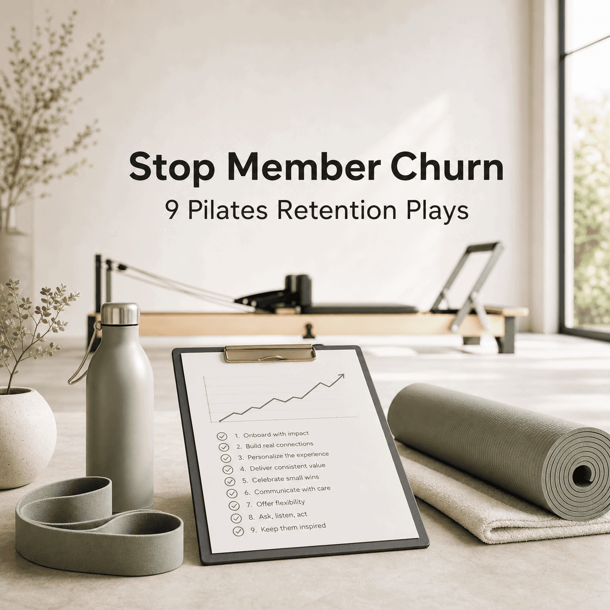Stop Member Churn: 9 Pilates Retention Plays
